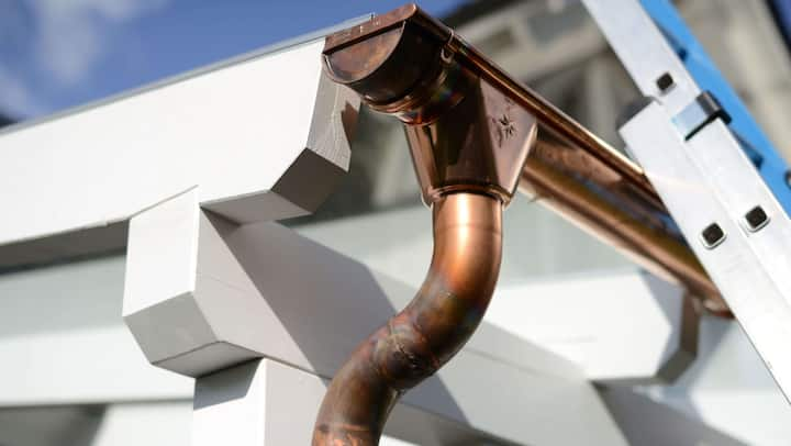 Make your property stand out with copper gutters. Contact for gutter installation in Dayton